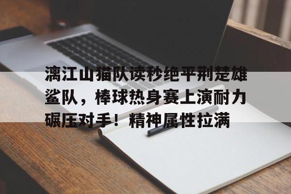 开云APP-包含漓江山猫队读秒绝平荆楚雄鲨队,棒球热身赛上演耐力碾压对手!精神属性拉满的词条